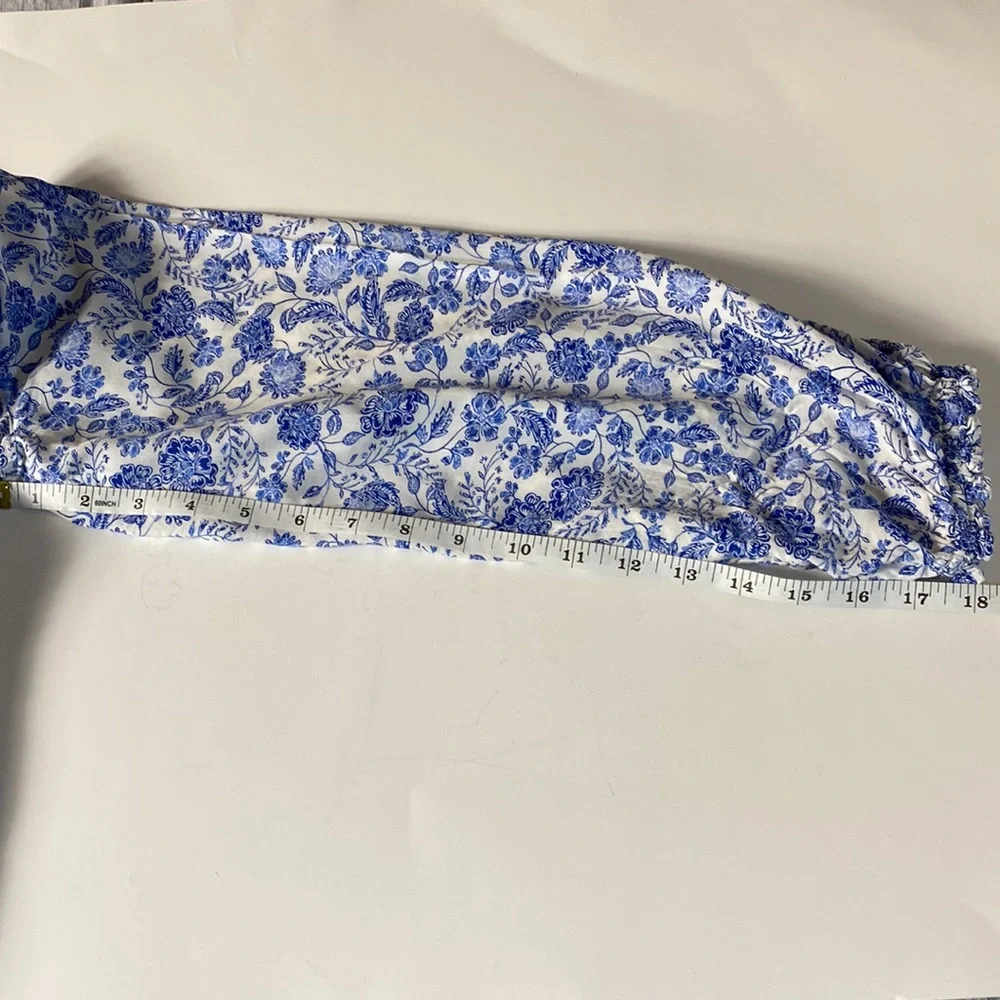 Gifted to PFF-Old Navy top blue and white size Large (tall) - Picture 7 of 8